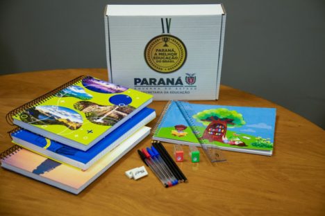 Imagem referente a Pela primeira vez, Paraná entregará kits escolares para todos os alunos da rede estadual