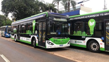 Imagem referente a Cascavel em choque: ônibus elétricos batem na Avenida Brasil