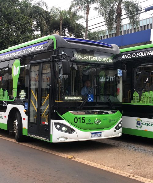 Imagem referente a Cascavel em choque: ônibus elétricos batem na Avenida Brasil