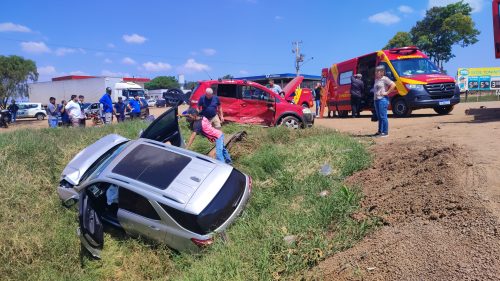 Imagem referente a Grave acidente deixa vítimas na BR-369 em Cascavel; bebê é entubado