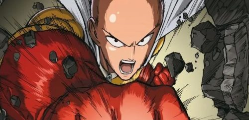 Imagem referente a One-Punch Man: Capa do mangá adianta confronto de Saitama com deus