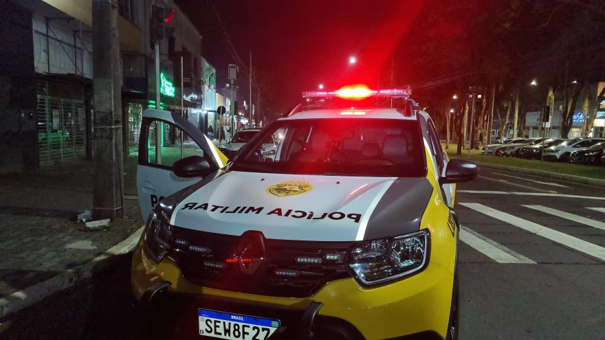 Jovem é vítima de agressão no Centro de Cascavel
