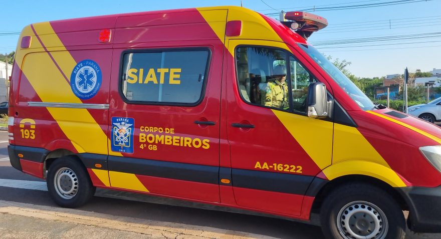 Jovem é socorrido pelo Siate após cair de bicicleta no Ecopark Oeste