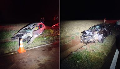 Imagem referente a Acidente deixa vítimas com ferimentos graves em Céu Azul