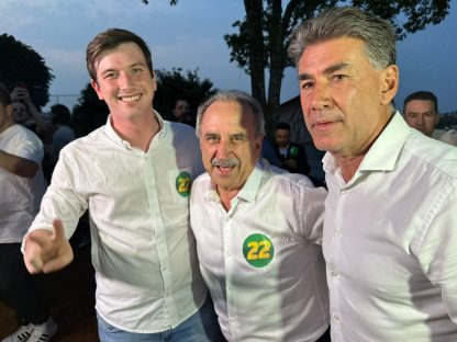 Imagem referente a “Gratidão a Deus, gratidão ao prefeito Paranhos, gratidão a minha família”, afirma Renato Silva