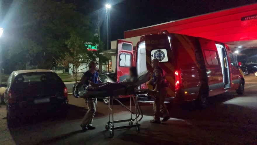 Criança fica ferida em acidente no Santa Felicidade