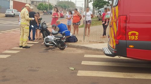 Imagem referente a Mulher fica ferida em acidente de trânsito no Melissa