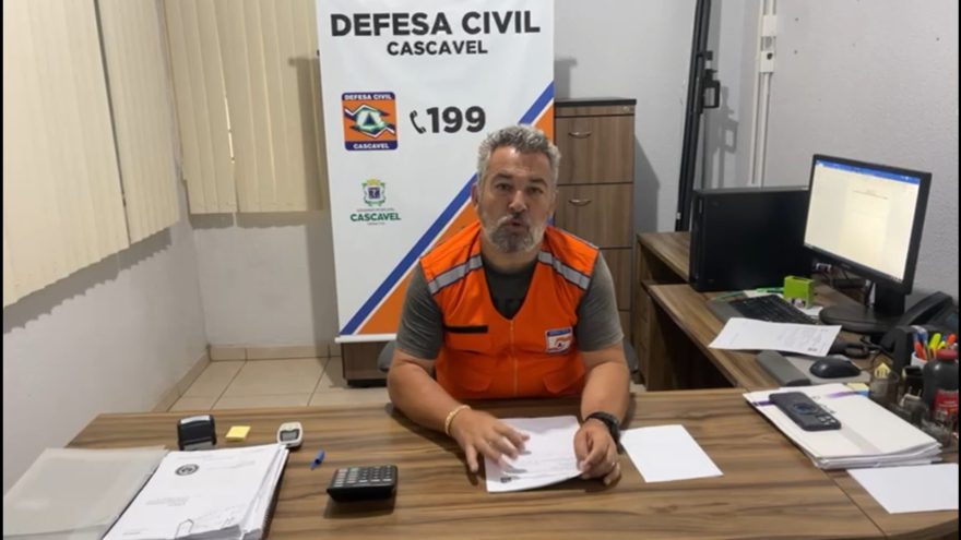 Sem alarde, mas em alerta: Defesa Civil de Cascavel monitora chuvas e rios