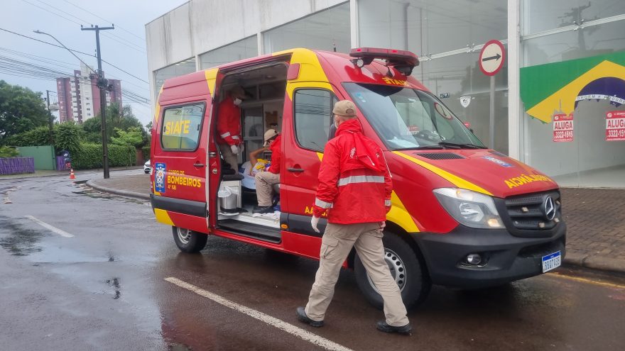 Mulher fica ferida ao ser atingida por Toro no Centro