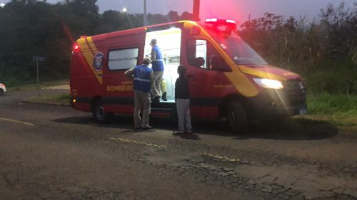 Motociclista fica ferido em acidente na Rua Veneza Imagem referente a Motociclista fica ferido em acidente na Rua Veneza
