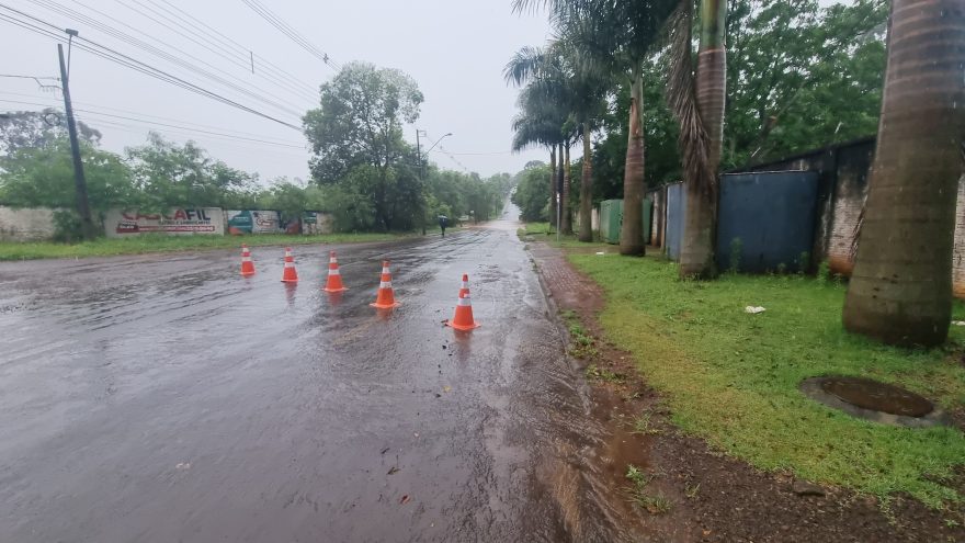 Cascavel registra 56,6 mm de chuva na manhã desta sexta-feira