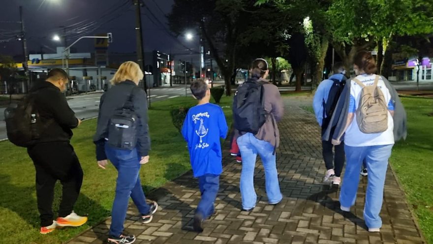 Peregrinação de Fé: Romeiros caminham mais de 20km em homenagem à Nossa Senhora Aparecida