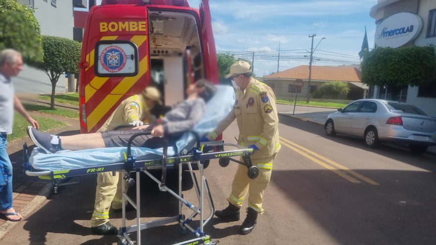 Siate atende idosa após queda dentro de casa no São Cristóvão