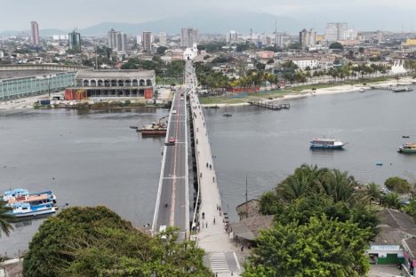 Imagem referente a População aprova a nova ponte que liga a Ilha dos Valadares ao centro de Paranaguá