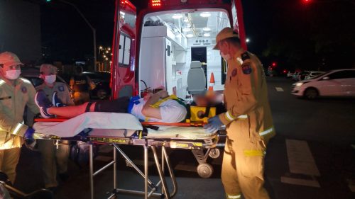 Imagem referente a Ciclista atingido por veículo no centro de Cascavel é o quarto caso em uma única noite