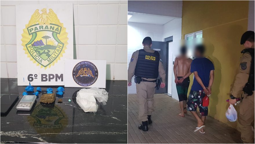 Operação da PM desmantela ponto de tráfico e prende trio no Riviera