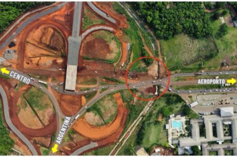 Imagem referente a Perimetral Leste de Foz do Iguaçu terá detonação de rochas nesta quarta-feira