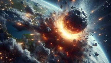 Imagem referente a Fim do mundo? Asteroide que pode atingir a Terra tem nome e data de impacto definidos