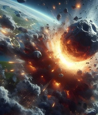 Imagem referente a Fim do mundo? Asteroide que pode atingir a Terra tem nome e data de impacto definidos