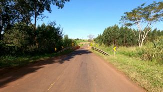 Ponte na PR-534 entre Miraselva e Centenário do Sul vai ser interditada nesta quinta e sexta