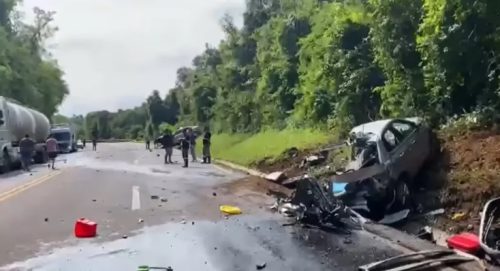 Imagem referente a Policial de Telêmaco Borba morre em acidente na BR-277