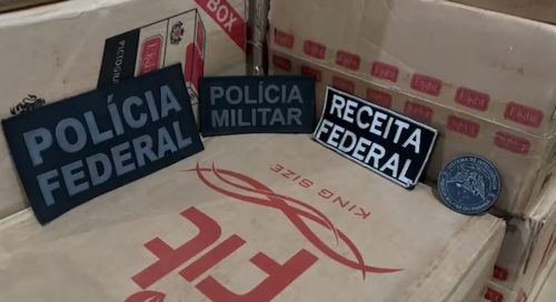 Imagem referente a Polícia Federal fecha depósito de cigarros às margens da BR-467