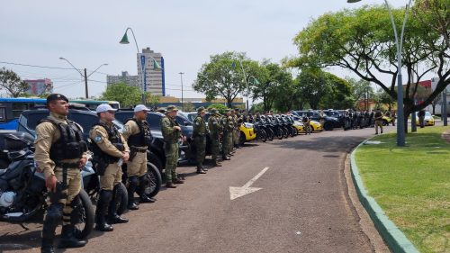 Imagem referente a Operação Força Total 8: Segurança reforçada em Cascavel