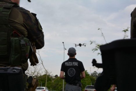 Imagem referente a Polícia Penal do Paraná promove curso de drones para outras forças de segurança