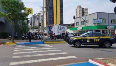 Imagem referente a Operação de segurança é montada para escoltar caminhões carregados com dinheiro em Cascavel