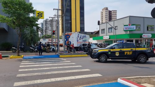 Imagem referente a Operação de segurança é montada para escoltar caminhões carregados com dinheiro em Cascavel