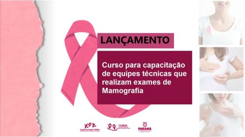 Imagem referente a Secretaria da Saúde oferece curso online de qualificação de técnicos em mamografia