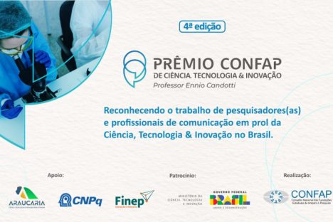 Imagem referente a Inscrições para etapa estadual do Prêmio Confap de CT&I seguem até 12 de novembro