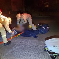 Imagem referente a Motociclista fica ferido em acidente no Bairro Universitário