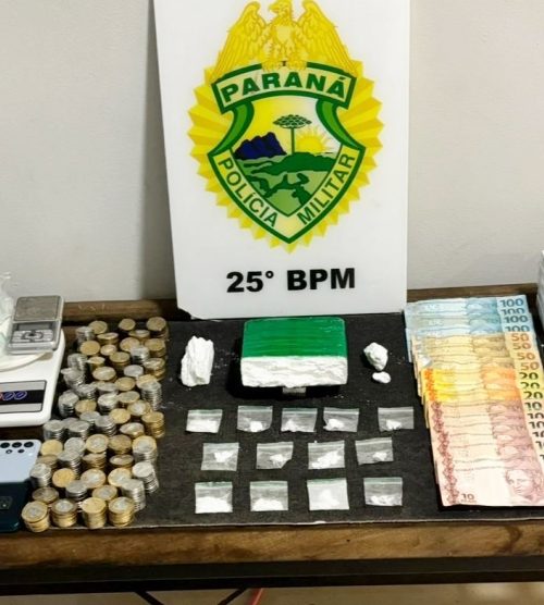 Imagem referente a Homem é preso com 68 cartelas de Pramil, anabolizante e cocaína