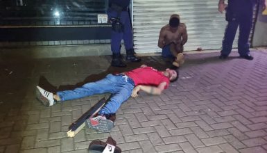 Imagem referente a Homem fica inconsciente após ser brutalmente agredido a pauladas no Centro