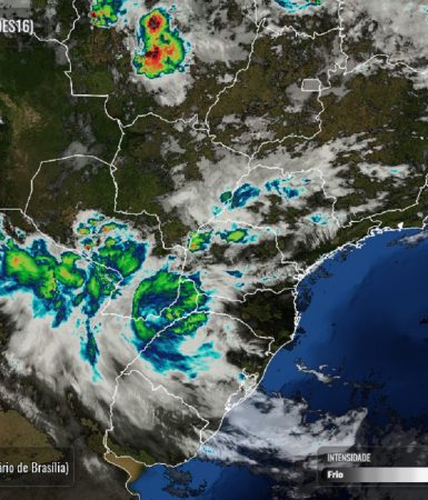 Imagem referente a Sextou com clima instável e possibilidade de chuva em Cascavel