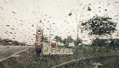 Imagem referente a Temporal derruba torre e fiação no Contorno Oeste, em Cascavel