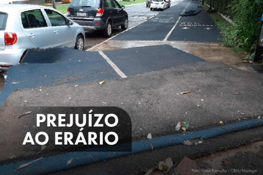 MPPR em Maringá cobra o ressarcimento aos cofres públicos de valores gastos em obra na pista de caminhadas do Parque do Ingá