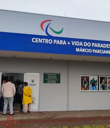 Imagem referente a Cascavel inaugura Centro Para + Vida do Paradesporto