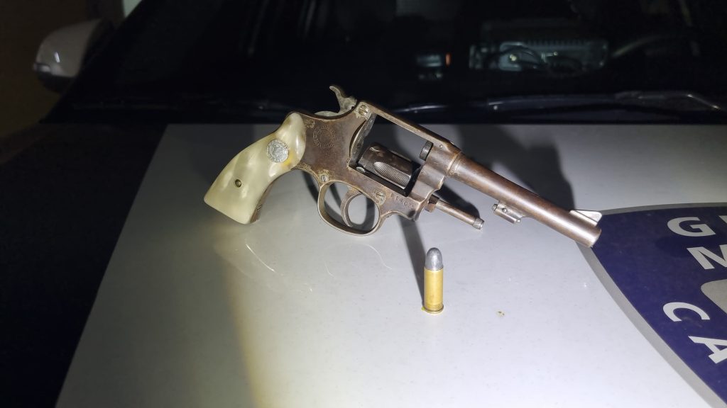 Condutor é detido em posse ilegal de revólver no Florais de Paraná