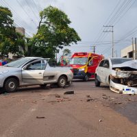 Imagem referente a Forte colisão é registrada no Bairro Universitário