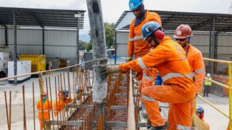 Ponte de Guaratuba já tem 415 trabalhadores contratados e impulsiona empregos no Litoral