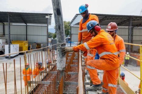 Ponte de Guaratuba já tem 415 trabalhadores contratados e impulsiona empregos no Litoral