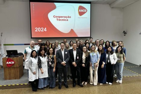 Imagem referente a Cooperação técnica: equipe da Saúde do Paraná faz treinamento na AACD em São Paulo