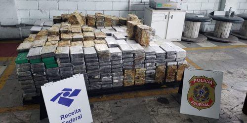 Imagem referente a Porto de Santos: Receita e PF fazem maior apreensão de cocaína do ano