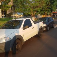 Imagem referente a Acidente entre dois carros é registrado na Rua Olindo Periolo