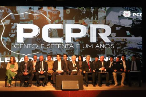 Imagem referente a 171 anos da PCPR: governador destaca modernização e eficiência da corporação