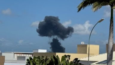 Imagem referente a Caça F-5 da Força Aérea Brasileira cai em Natal