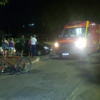 Imagem referente a Ciclista fica ferido em acidente no São Cristóvão