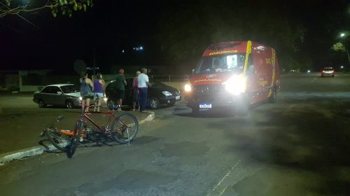 Imagem referente a Ciclista fica ferido em acidente no São Cristóvão